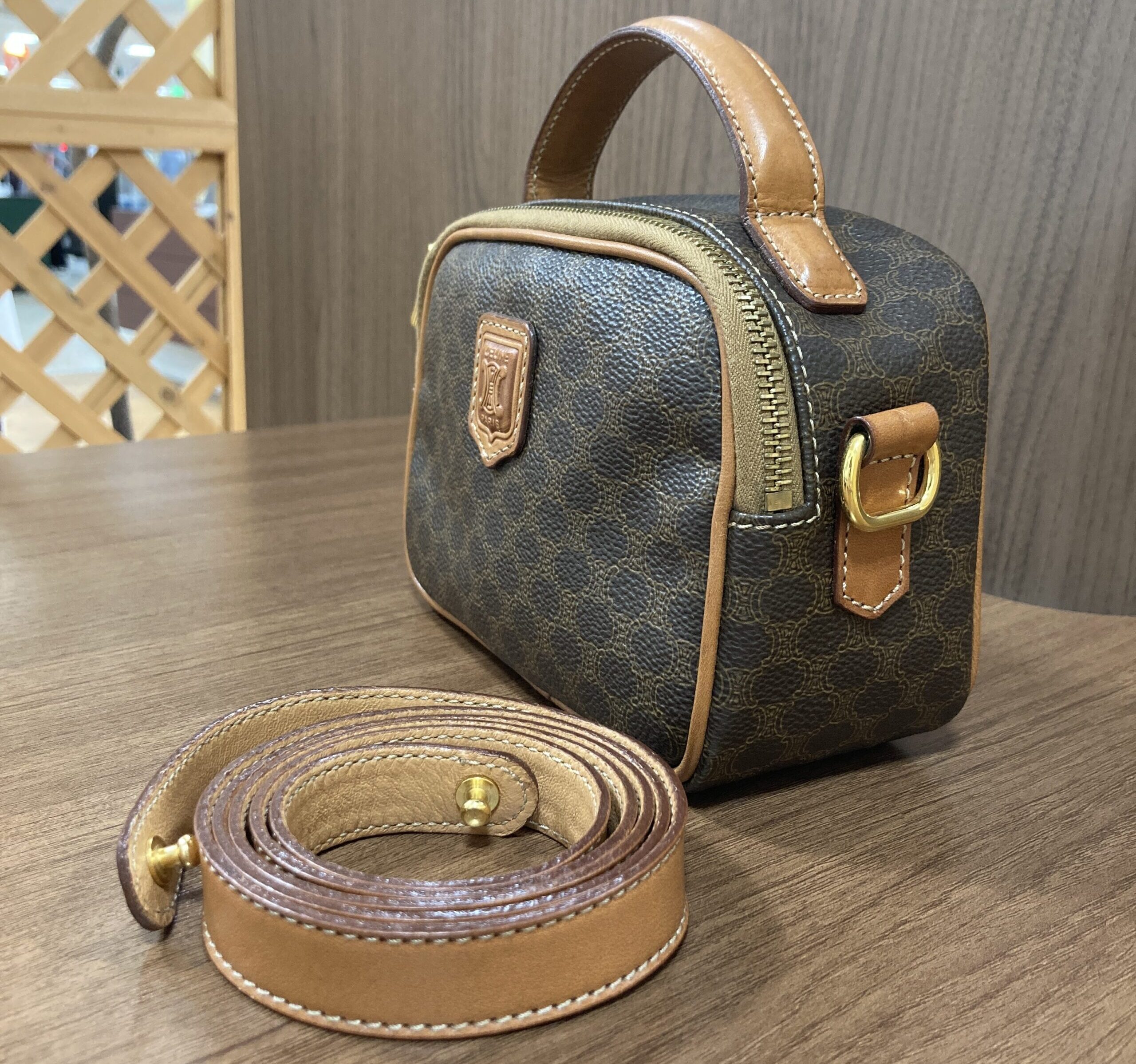 Celine マカダム 2way ミニショルダー・ハンドバッグ | 買取専門 